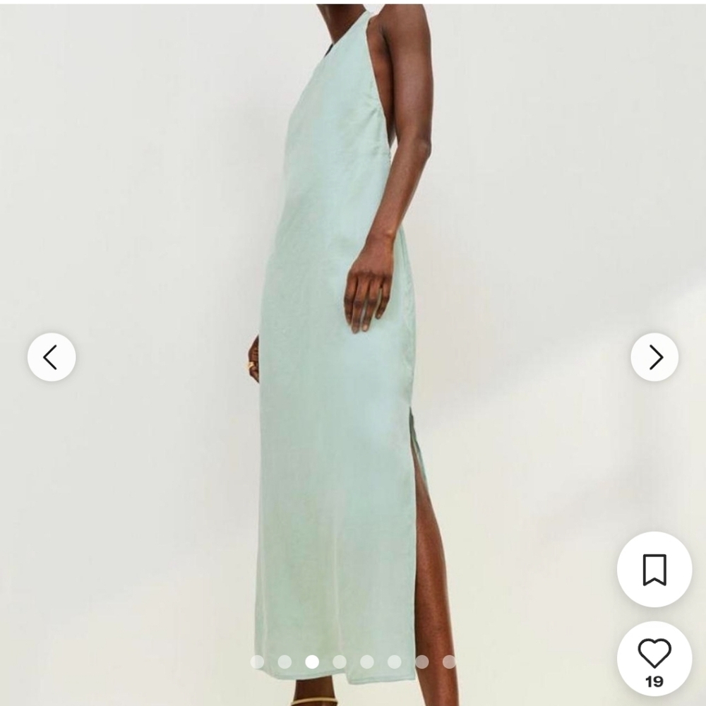 H & M NWTs Backless Halter Dress - Picture 2 of 5